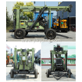 Wheels Hydraulic Mast Portable Water Well Drilling Rig